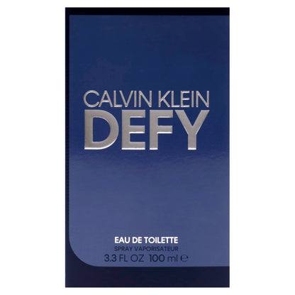 Calvin Klein Defy Eau de Toilette for Men, 3.3 fl oz