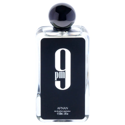 Afnan 9 PM Eau De Parfum Spray, Cologne for Men, 3.4 oz