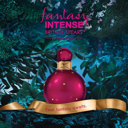 Britney Spears Fantasy Intense Eau De Parfum, Perfume for Women, 3.3 fl oz