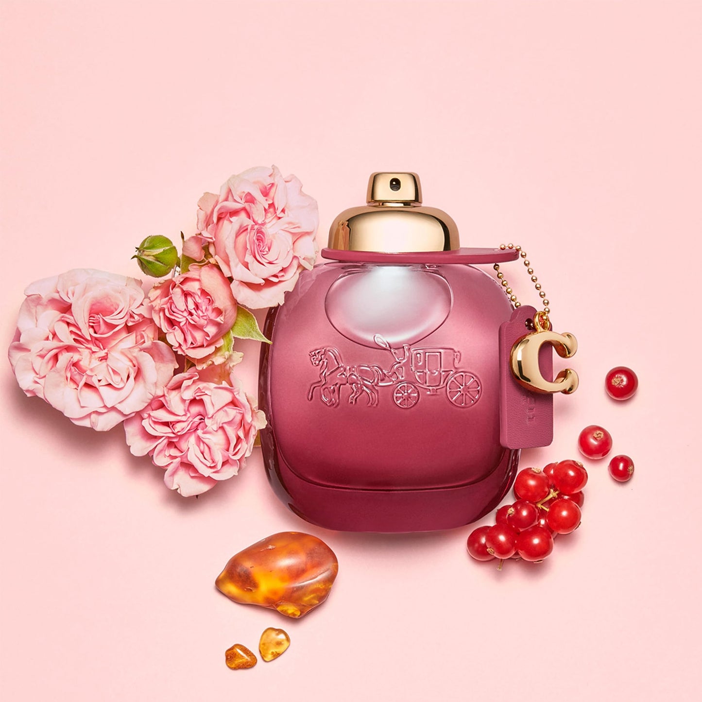 Coach Wild Rose Eau de Parfum - Long Lasting Fragrance with notes of Redcurrant, Wild Rose & Ambroxan - Floral & Gourmand - 3.0 fl. oz.