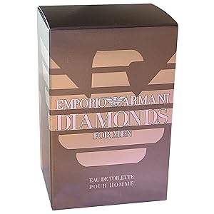 Emporio Armani Diamonds by Giorgio Armani for Men. Eau De Toilette Spray 2.5-Ounces