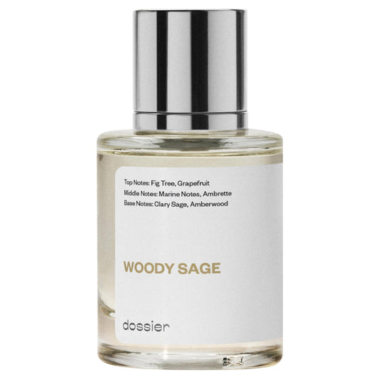 Dossier Woody Sage Eau De Parfum, Inspired by Jo Malone's Wood Sage & Sea Salt, Perfume, 1.7 oz