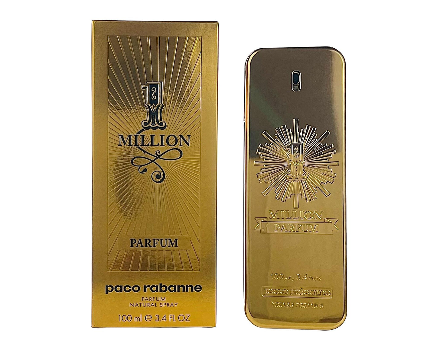 Paco Rabanne 1 Million Parfum, 3.4 oz Parfum Spray