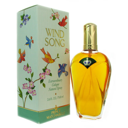 Prince Matchabelli Wind Song Extraordinary Cologne Natural Spray, 2.6 fl oz