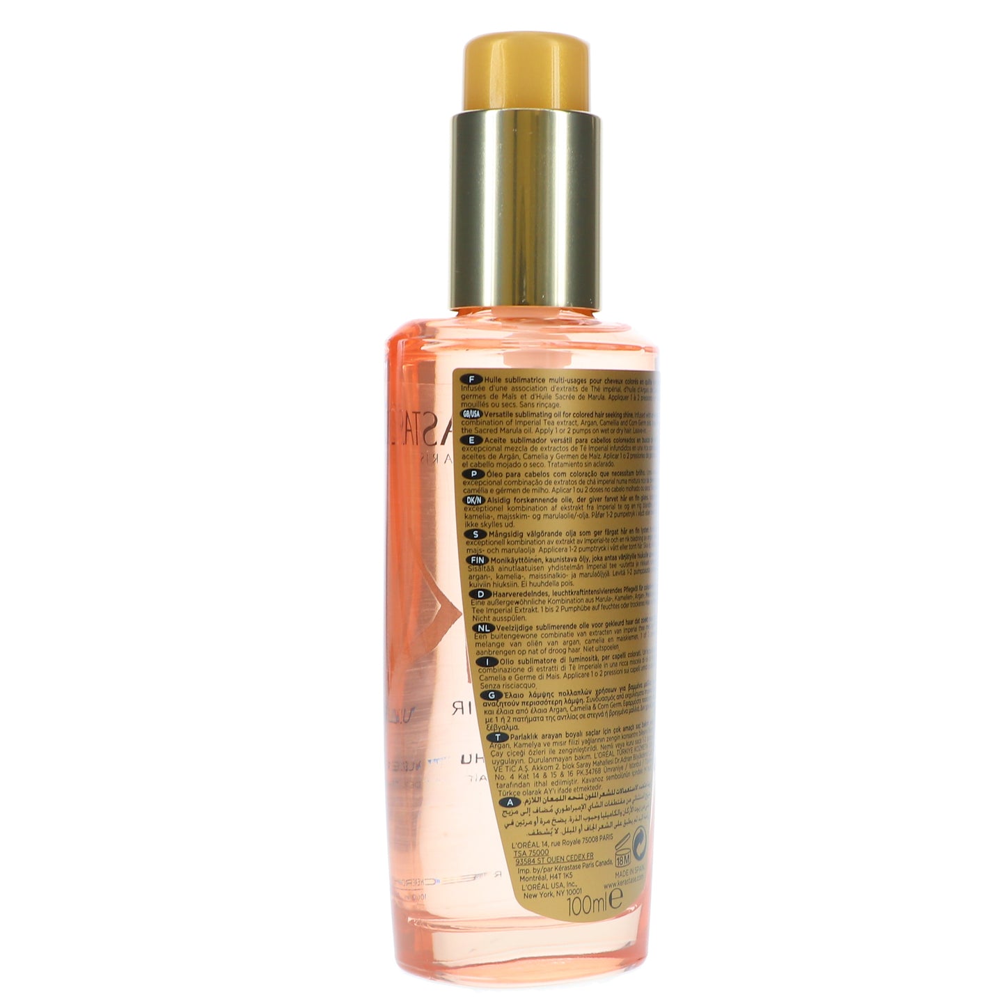 Kerastase Elixir Ultime L'huile Rose 3.4 oz