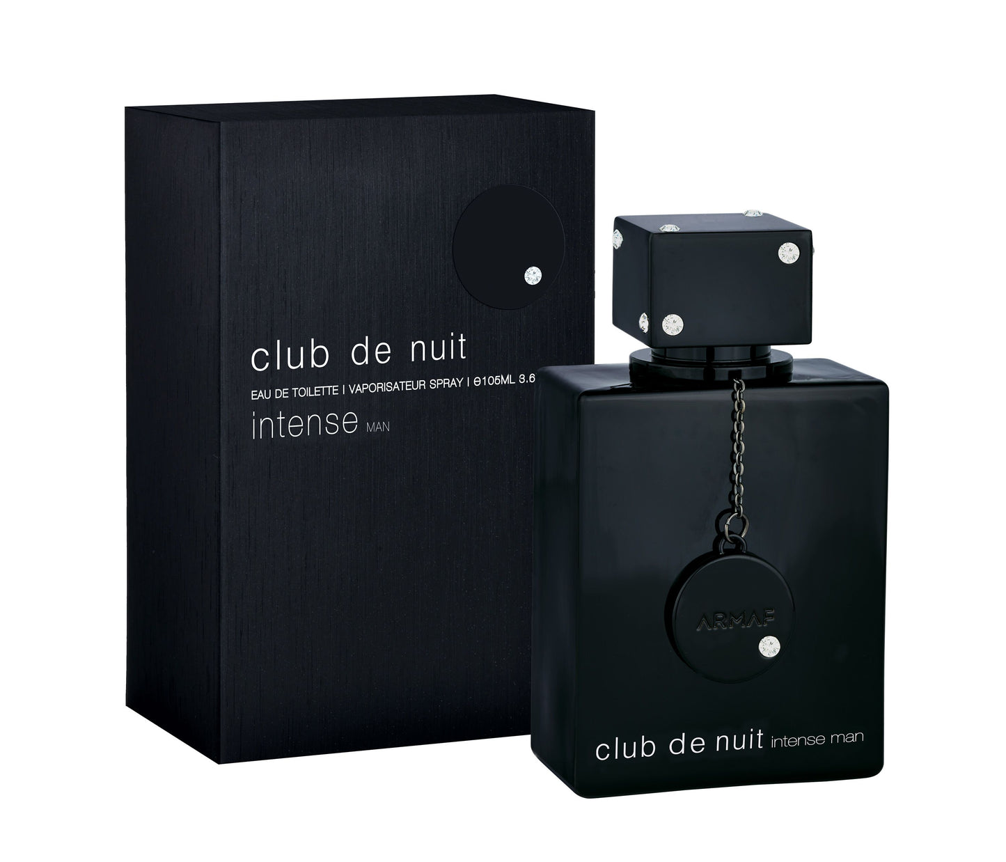 Armaf Club De Nuit Intense Eau De Toilette Spray, Cologne for Men, 3.6 Oz